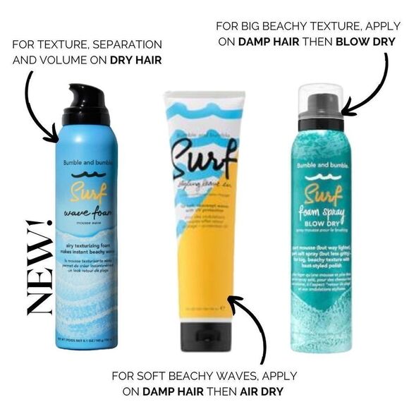 Bumble and Bumble Surf Blow Dry Spray for Beachy Hair Waves - Picture 7 of 13